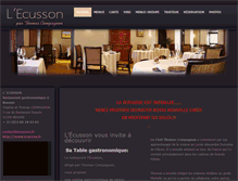 Tablet Screenshot of ecusson.fr